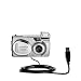Hot Sync Straight USB cable for the Olympus D-550 Zoom - Built with Gomadic TipExchange Technology