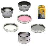HD LENS  FILTER SET FOR NIKON P5000 P5100 W/ ADAPTER