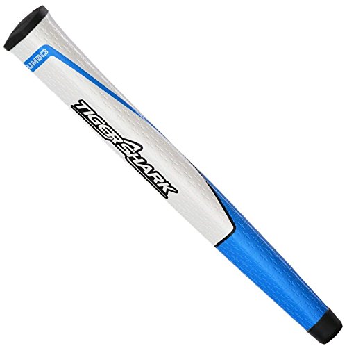 NEW Tiger Shark Jumbo White/Blue Oversize Putter Grip Tigershark