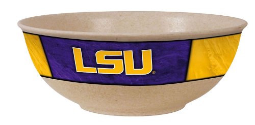 Louisiana State University Go Green Eco Bamboo Large Bowl