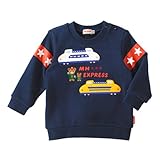 (ミキハウス)mikihouse MH☆EXPRESS☆プッチートレーナー 100cm 紺（03）