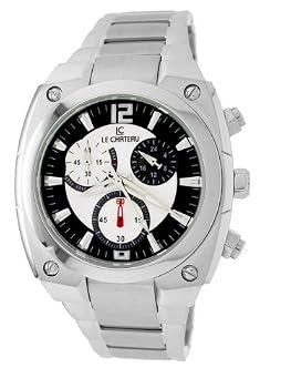 Le Chateau Men's Sports Chronograph Watch #5410M (Blue Dial)