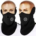 Tour de Cou cache nez oreille moto ski scooter Cagoule casque textile noir