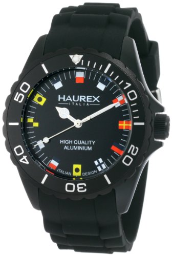 Haurex Italy Herren-Armbanduhr XL Ink Analog Silikon 1K374UNF Preisvergleich