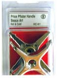 Larsen Supply #HC-61 Price Chrome Cross Handle
