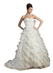 Tiered Mermaid Organza/Tulle Off the Shoulder  Dress