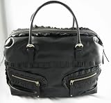 Gucci Handbags (Black) Leather Sabrina Boston Bag 189847