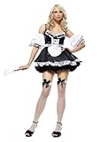Leg Avenue Sexy French maid Costume �ϥ������󥳥����塼�� �ᥤ�ɡ��������ȥ쥹 �������塼��SALE [������:M]