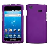 Samsung Captivate i897 (Galaxy S) AT&T Rubberized Hard Protector Case - Pur ....