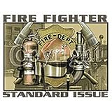 Standard/Firefighter Womens Scoop Neck T-Shirt