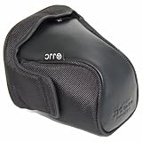 JJC replacement Canon EH19-L Semi-Soft Camera Case. For Canon EOS 450D, 500D, 550D, 600D, 1000D, 1100D with EF-S 18-55mm f3.5-5.6 IS lens (or similar)