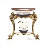 Washstand Display 17 Art Poster Print by Consuelo Gamboa, 4x4