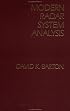 Modern Radar System Analysis (Artech House Radar Library)