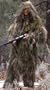 65127 ULTRA LIGHT GHILLIE JACKET & PANTS M/L WOODLAND CAMO