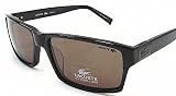 Lacoste LA12414 Brown Lens Dark Brown Frame Sunglasses