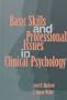 Basic Skills and Professional Issues in Clinical Psychology