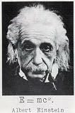 Albert Einstein (E=MC2) Art Poster Print - 12" X 16"