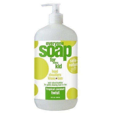 Everyone Soap for Every Kid, Tropical Coconut Twist, 32 Ounce
