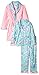 Bunz Kidz Girls' Unicorn and Rainbows Robe and 2pc Pajama Set