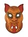 Handmade 'Mythical Beast' Tribal Mask Wall Hanging (Thailand)