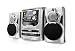 Produkt-Bild: Dual MP 301 Mini-Stereo-System (100W, 3-fach CD-Wechsler, Doppel-Kassettendeck, Plattenspieler, MP3, RDS-Radio, 2-Wege Lautsprecher, USB)