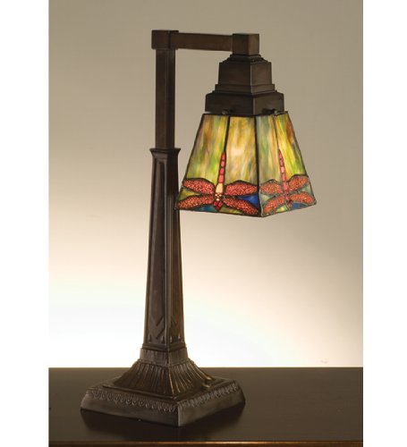 19.5H Prairie Dragonfly 1 Lt Desk Lamp Table Lamps