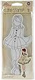 Prima Marketing Julie Nutting Mixed Media Cling Rubber Stamps -Valentina, 3.5-Inch by 7.25-Inch