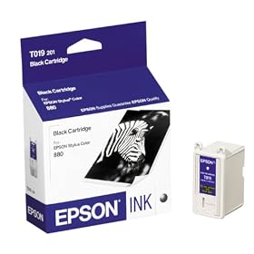 Epson T019201 Black Ink Cartridge