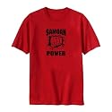 T-Shirt Red " Samoan Power " Samoa Country