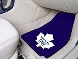 Toronto Maple Leafs 2-pc Printed Carpet Car Mat Set