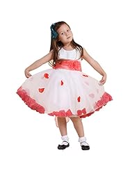 Girls Polyester/Satin/Tulle Lace Flower-Girl Dress  With a Ribbon  and a Sash 