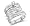 Size - 4 - 10k White Gold Mens and Ladies Couple His & Hers Trio 3 Three Ring Bridal Matching Engagement Wedding Ring Band Set - Round Diamonds - Solitaire Center Setting (1/4 cttw)