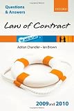 Q & A Law of Contract 2009 and 2010 (Questions & Answers (Oxford))
