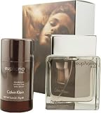 Review Calvin Klein 152634 / Euphoria Men By Calvin Klein For Men, Eau De Toilette Spray, 3.4-Ounce Bottle & Deodorant, 2.5-Ounce Stick (travel Offer)