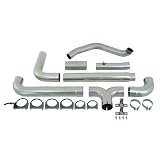 MBRP S8210409 SMOKERS T409 Stainless Steel Turbo Back 5 Dual Side Exhaust System by Mbrp