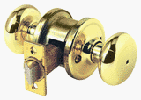 Tools & Hardware : Kwikset 97300-698 Signatures Juno Privacy Knob, Antique Brass