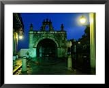 Capilla El Cristo in Old Town, San Juan, Puerto Rico Photography Framed Art Poster Print by John Elk III, 31x25