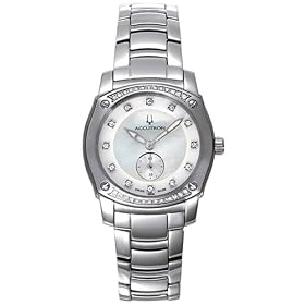 Accutron Women's Pemberton Diamond Mother of Pearl Watch #26R40
