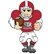 NCAA Alabama Crimson Tide Lighted Window Football Player #2631