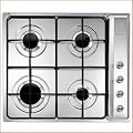 Smeg SD64X3 60cm Edelstahl Gas Kochfeld SD64X3