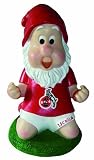 Trade Con Gartenzwerg 1.FC Köln, Rot/Weiss/Schwarz, 16 x 27 x 16 cm