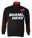NBA Boys' Miami Heat Track Jacket (Black, Small)