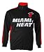 NBA Boys' Miami Heat Track Jacket (Black, Small)
