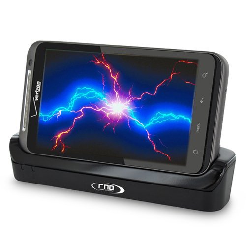 RND Power Solutions Deluxe 2nd Battery Charger and Data Sync Cradle / Desktop Dock Station for HTC Thunderbolt 4G