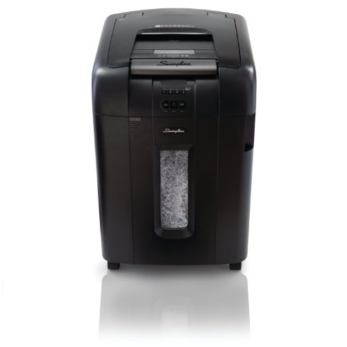Swingline Paper Shredder, StackandShred 500X Auto Feed, Super Cross