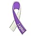 Lupus Awareness Ribbon Lapel Pin 1