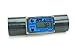 FLOMEC TM150-N, PVC Turbine Flowmeter for Use with Water & Mild Chemicals, 1.5-Inch FNPT Fitting, 10-100 GPM, LCD Display, +/-3 Percent Accuracy, Durable Schedule 80 PVC