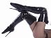 BALLET 7 Inch Spike Heel Ballet Thigh Boots Black Patent W/ Zipper Devious