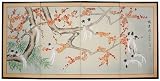 Asian D�cor & Gifts - 36 x 72 Birds of Longevity Japanese Style Art Oriental Wall Screen Painting