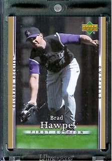 Buy 2007 Upper Deck First Edition Baseball Card #205 Brad Hawpe Colorado Rockies - Mint Condition - In... by Upper Deck